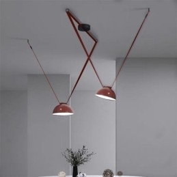 Belte-Anhengslampe Europeisk Enkel Wabi Sabi-Stil Belte-Taklampe