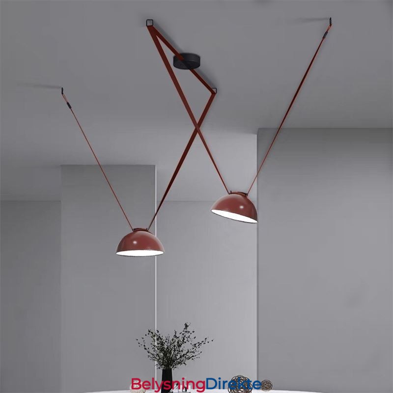 Belte-Anhengslampe Europeisk Enkel Wabi Sabi-Stil Belte-Taklampe