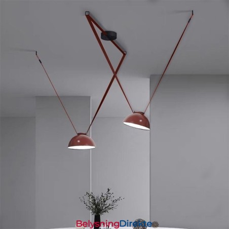 Belte-Anhengslampe Europeisk Enkel Wabi Sabi-Stil Belte-Taklampe