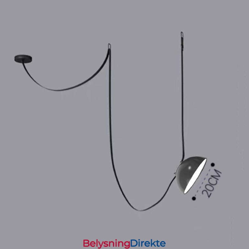 Belte-Anhengslampe Europeisk Enkel Wabi Sabi-Stil Belte-Taklampe