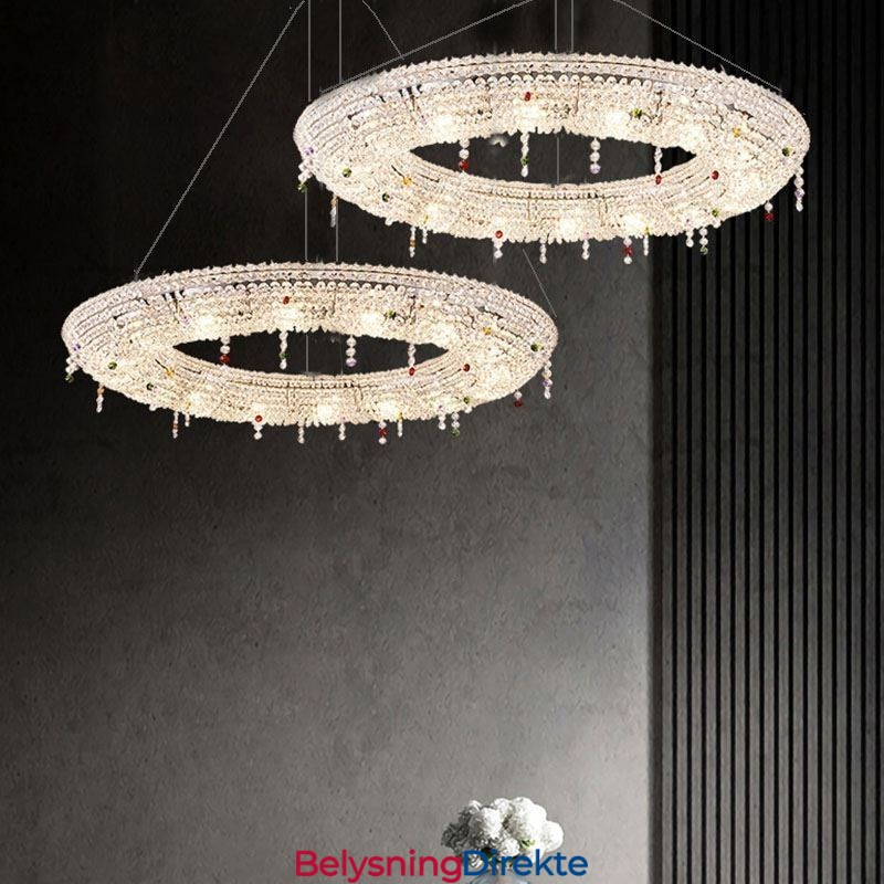 Krystall Pendellampe Moderne Lampe Luksuriøs Taklampe