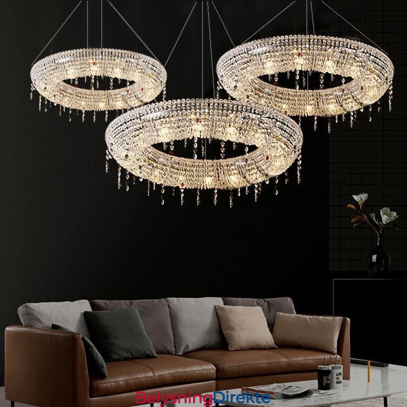 Krystall Pendellampe Moderne Lampe Luksuriøs Taklampe