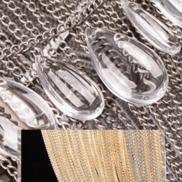 Dusk Pendellampe Retro Amerikansk Dupleks Aluminiums Kjede Taklampe