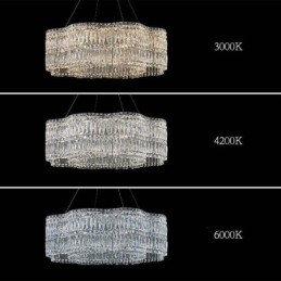 Krystall Taklampe Moderne Enkel Dekorativ Pendellampe