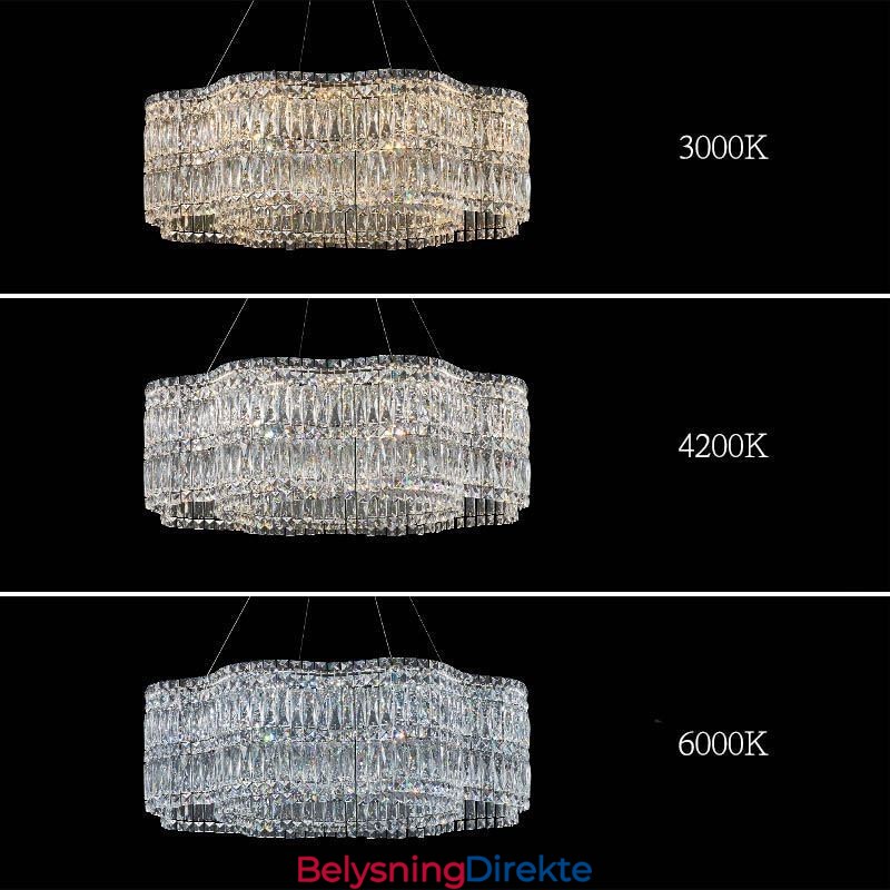 Krystall Taklampe Moderne Enkel Dekorativ Pendellampe