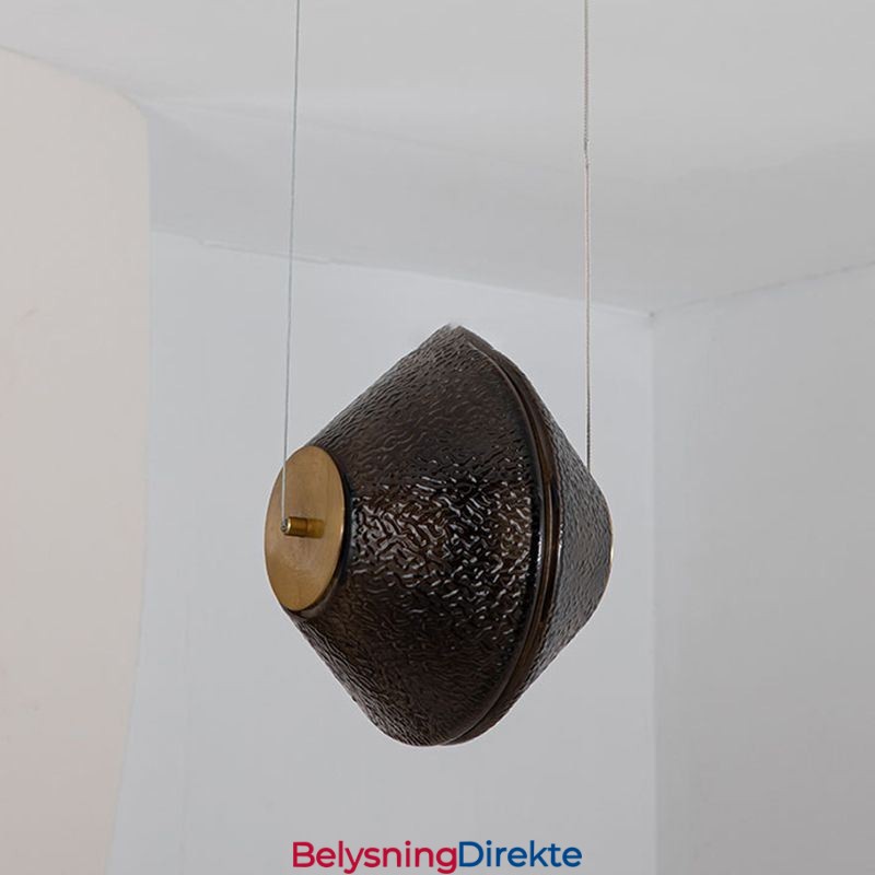 Pendellampe Moderne Enkel Liten Taklampe I Enkelt Glass