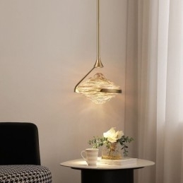 Pendellampe Moderne Minimalistisk Smijern Lava Glass Taklampe