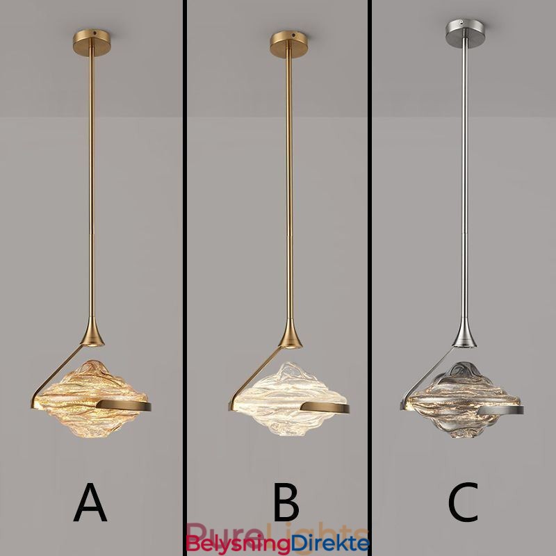 Pendellampe Moderne Minimalistisk Smijern Lava Glass Taklampe