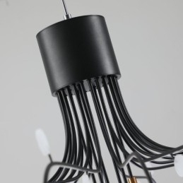 Pendellampe Nordisk Kreativ Naturhvit Taklampe 30 Lys