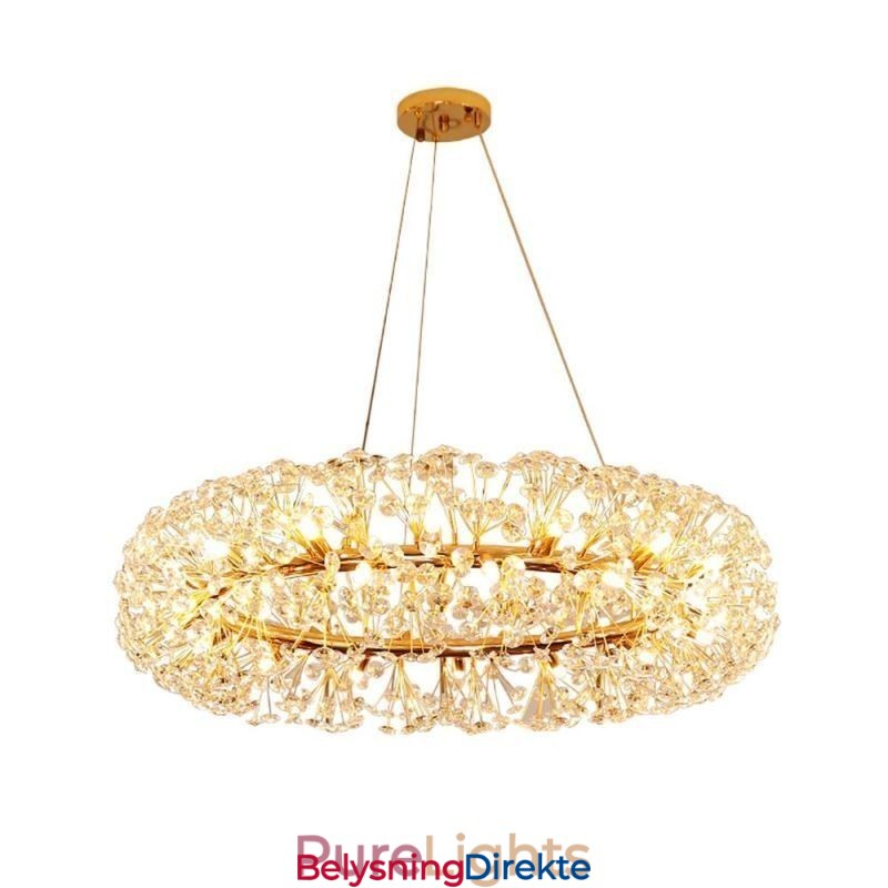 Pendellampe Moderne Minimalistisk Smijern Sirkulær Solblomst Taklampe