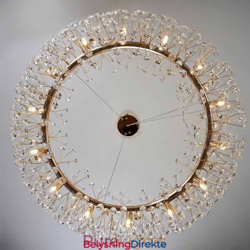 Pendellampe Moderne Minimalistisk Smijern Sirkulær Solblomst Taklampe