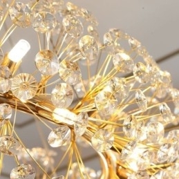 Pendellampe Moderne Minimalistisk Smijern Sirkulær Solblomst Taklampe