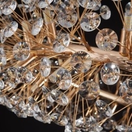 Pendellampe Moderne Minimalistisk Smijern Sirkulær Solblomst Taklampe