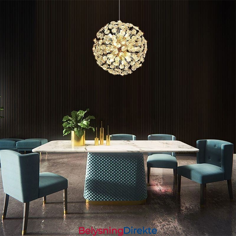 Taklampe Moderne Minimalistisk Galvanisert Jern Solblomst Pendellampe