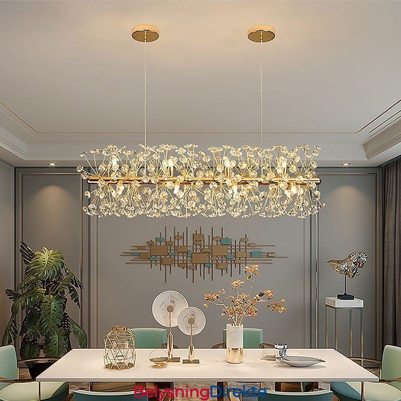 Anhengslampe Med Galvanisert Stripe, Solblomst, Smijerns Taklampe