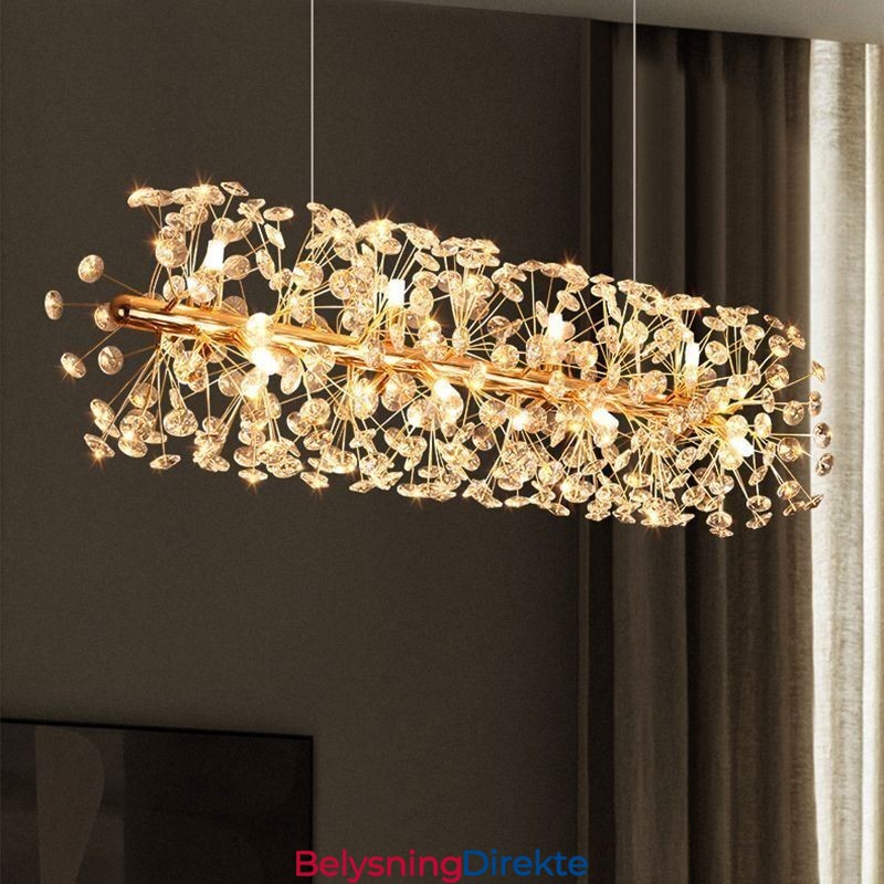 Anhengslampe Med Galvanisert Stripe, Solblomst, Smijerns Taklampe