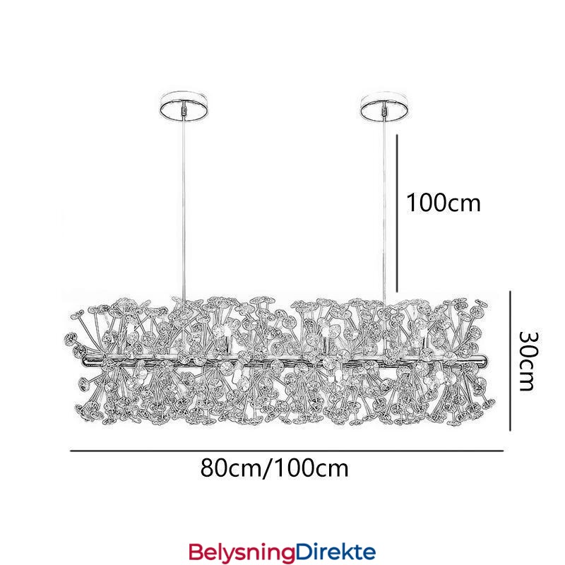 Anhengslampe Med Galvanisert Stripe, Solblomst, Smijerns Taklampe