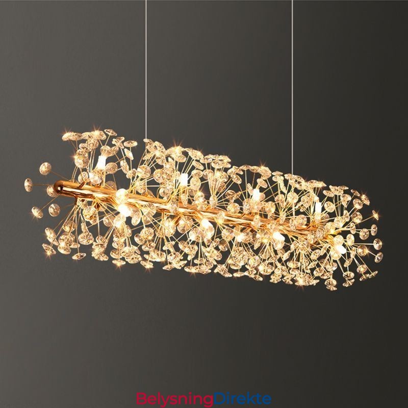 Anhengslampe Med Galvanisert Stripe, Solblomst, Smijerns Taklampe