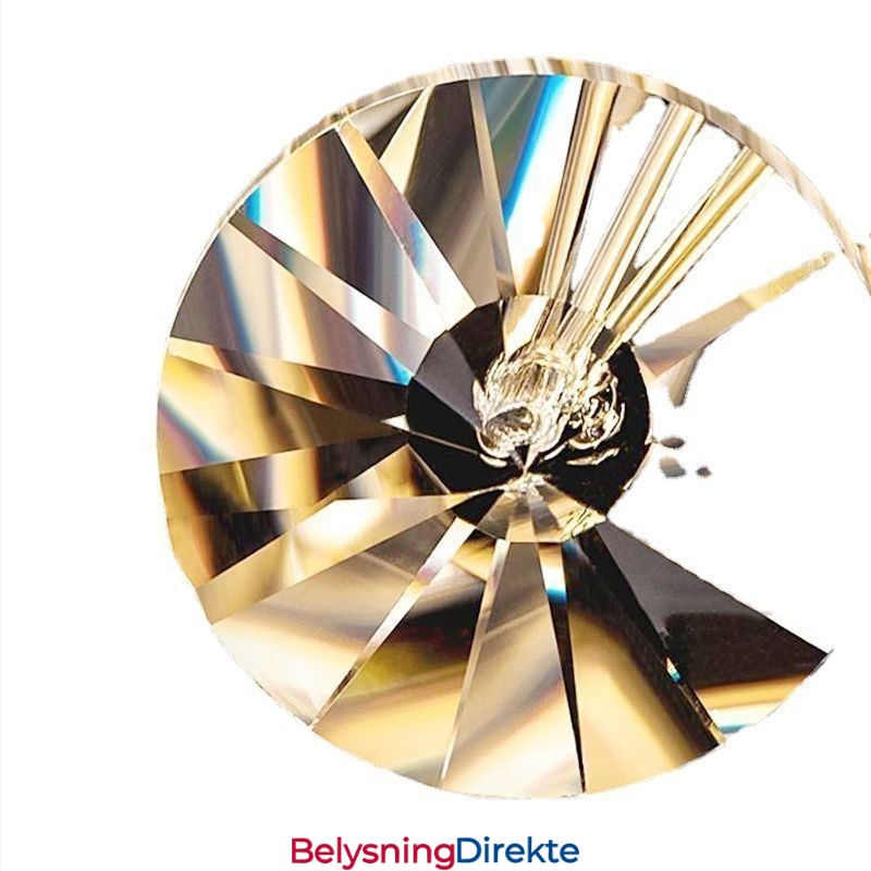 Anhengslampe Med Galvanisert Stripe, Solblomst, Smijerns Taklampe