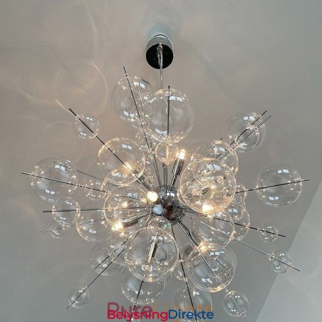 Moderne Pendellampe Minimalistisk Bobleglass Taklampe