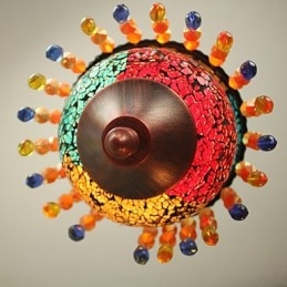 Julekort Internettkafé Retro Kunstlysekrone Industrihage