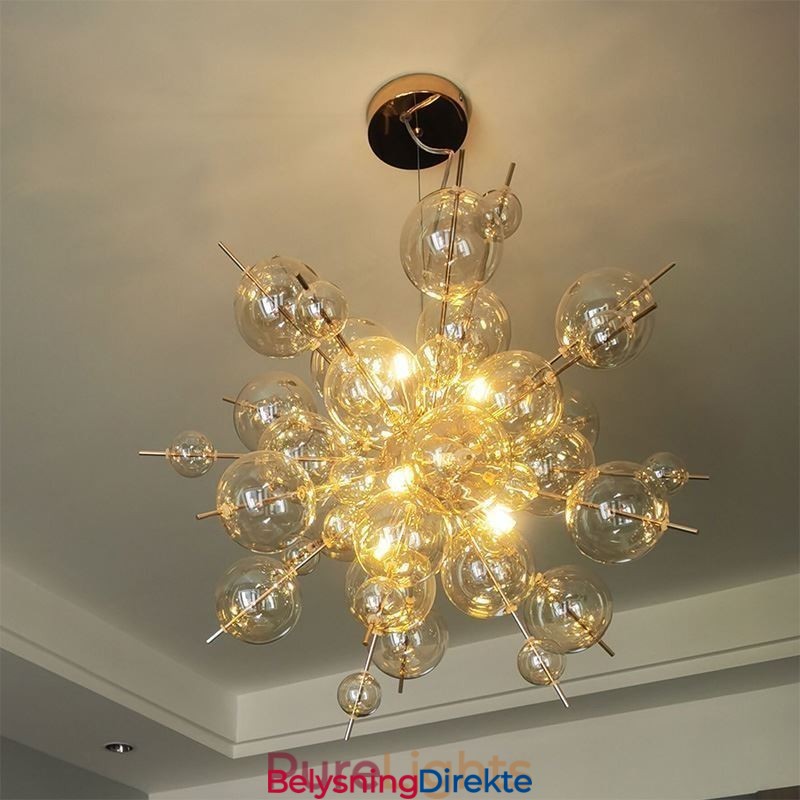 Moderne Pendellampe Minimalistisk Bobleglass Taklampe