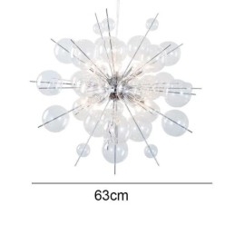 Moderne Pendellampe Minimalistisk Bobleglass Taklampe