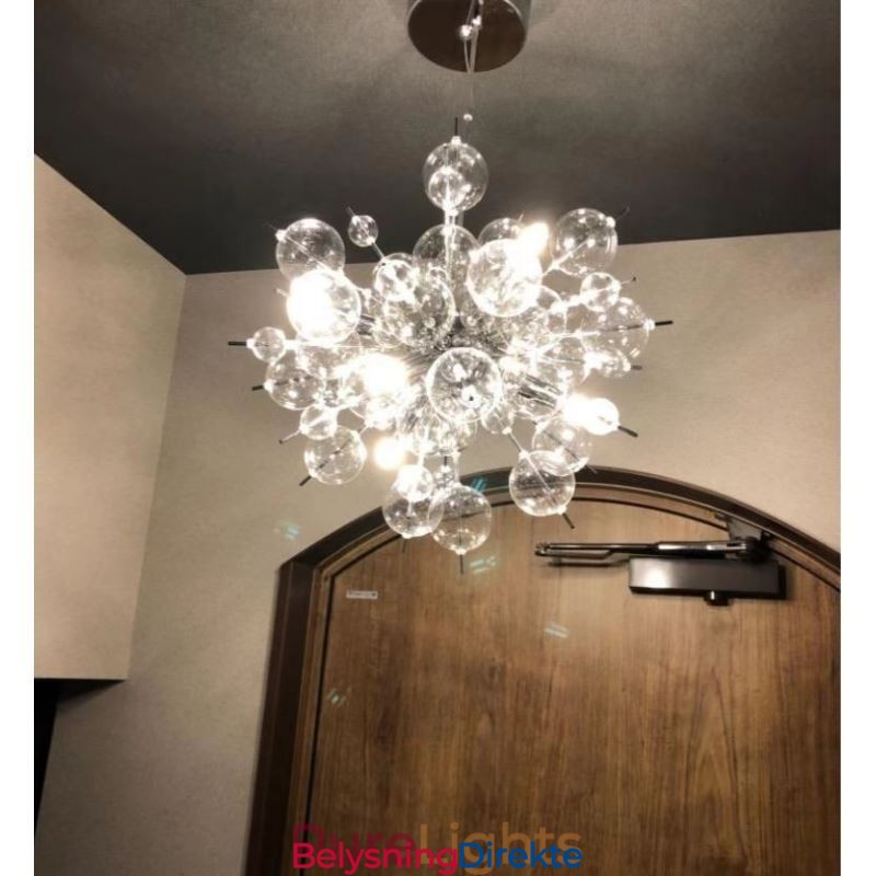 Moderne Pendellampe Minimalistisk Bobleglass Taklampe