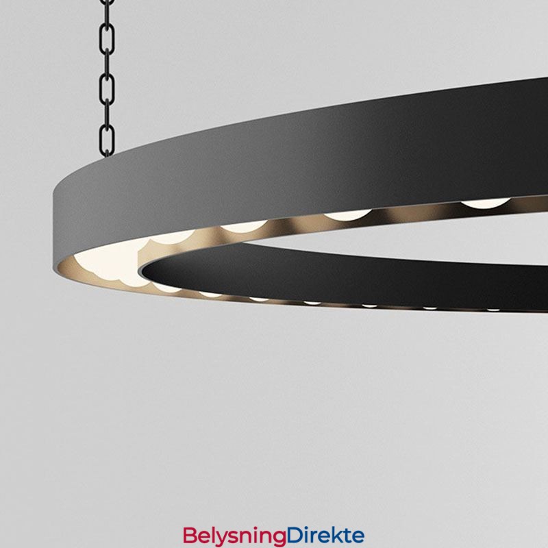 Amerikansk Pendellampe Retro Smijernsdekorasjonstaklampe