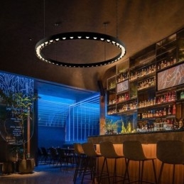 Amerikansk Pendellampe Retro Smijernsdekorasjonstaklampe