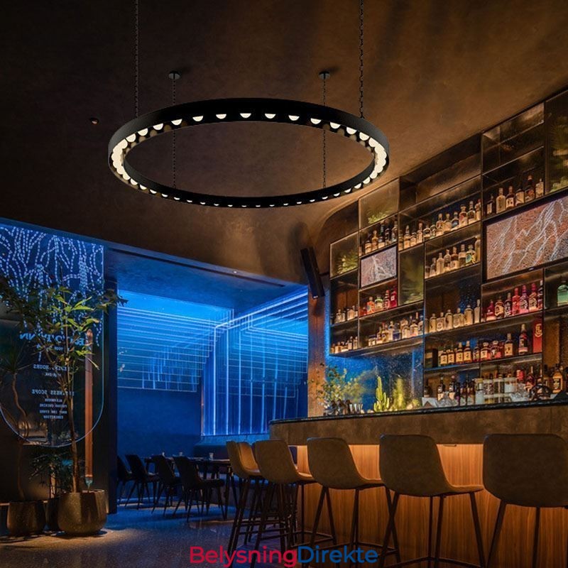 Amerikansk Pendellampe Retro Smijernsdekorasjonstaklampe