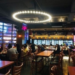 Amerikansk Pendellampe Retro Smijernsdekorasjonstaklampe