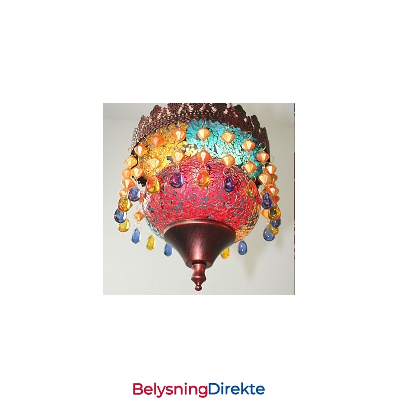 Julekort Internettkafé Retro Kunstlysekrone Industrihage