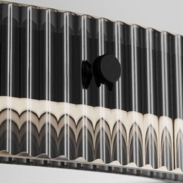 Sirkelformet Pendellampe 60 80 Cm Glasstaklampe Trinnløs Dimbar Med Fjernkontroll