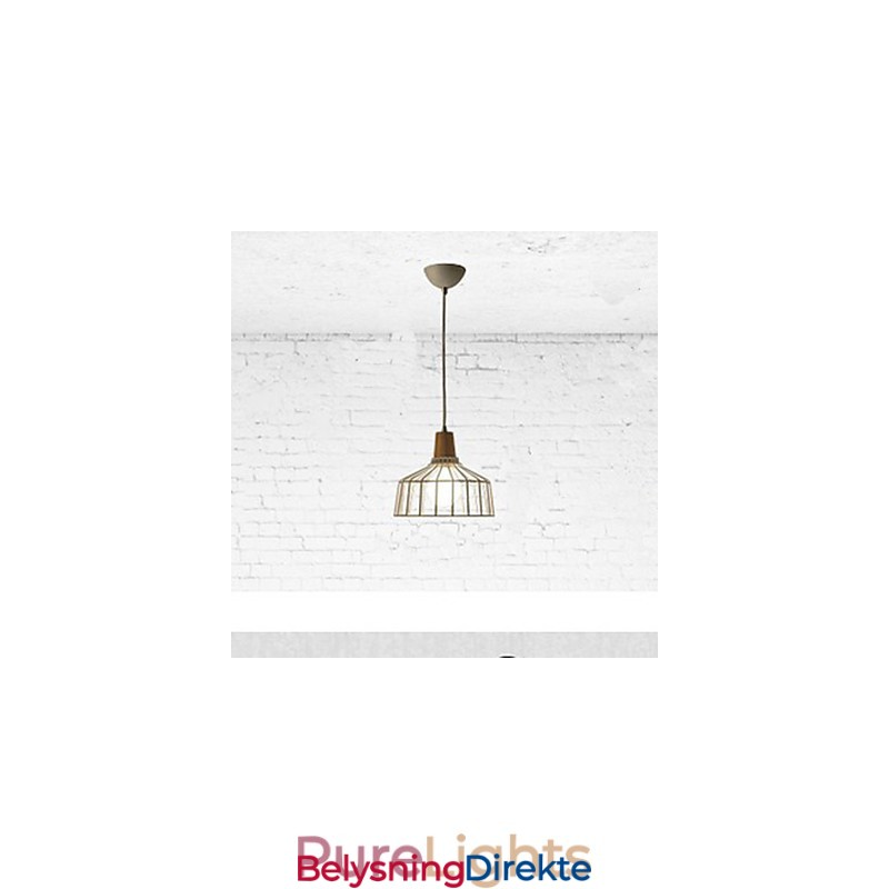 Enkel Lysekronebelysning I Metall