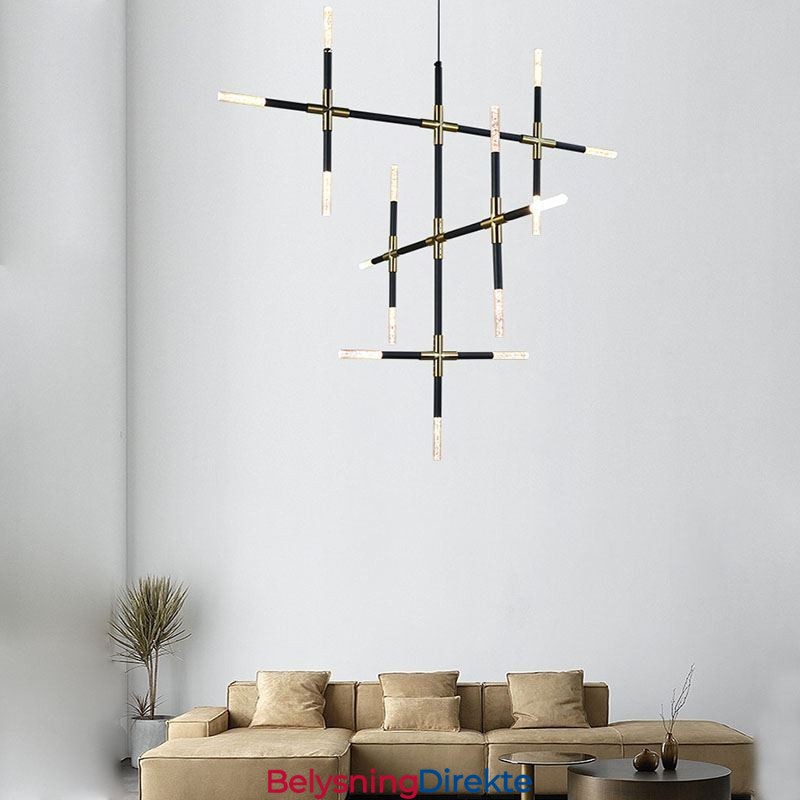 Pendellampe Skjøting Varmhvit Kreativ Taklampe Diy Kombinasjonslampe