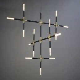 Pendellampe Skjøting Varmhvit Kreativ Taklampe Diy Kombinasjonslampe