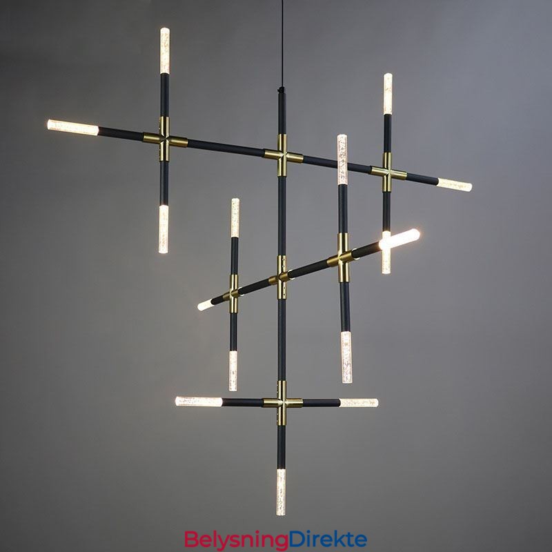 Pendellampe Skjøting Varmhvit Kreativ Taklampe Diy Kombinasjonslampe