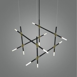 Pendellampe Skjøting Varmhvit Kreativ Taklampe Diy Kombinasjonslampe