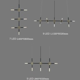 Enkel Pendellampe Kreativ Skjøting Varm Hvit Taklampe Diy Kombinasjonslampe