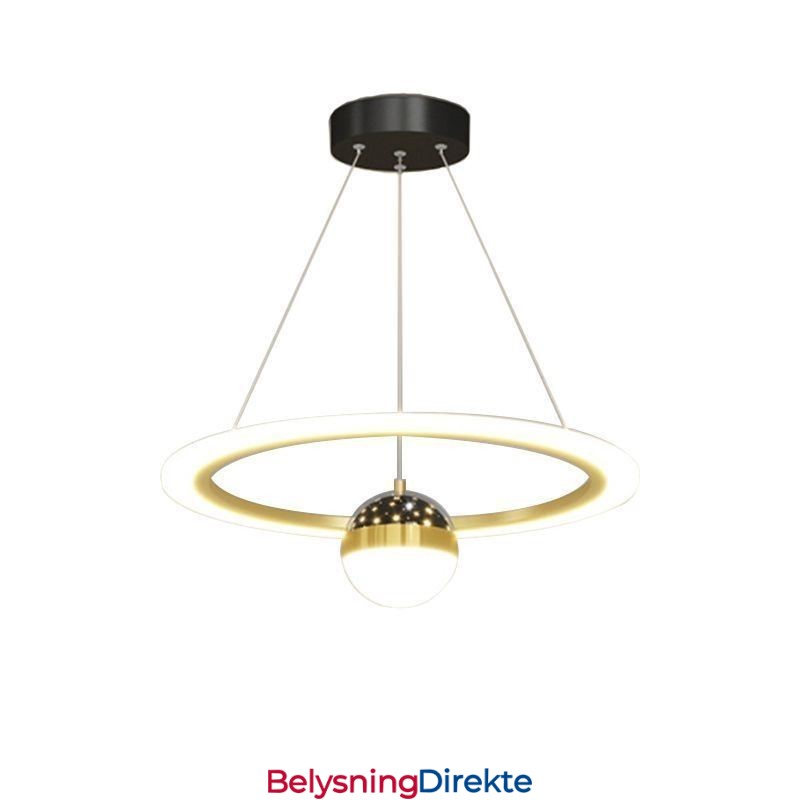 Minimalistisk Smijerns Taklampe I Akryl Med Stjernering