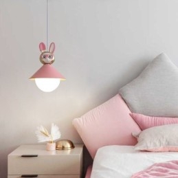 Pendellampe Moderne Minimalistisk G9 Smijern Kaninkalv Harpiks Taklampe