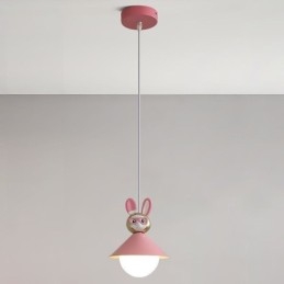 Pendellampe Moderne Minimalistisk G9 Smijern Kaninkalv Harpiks Taklampe