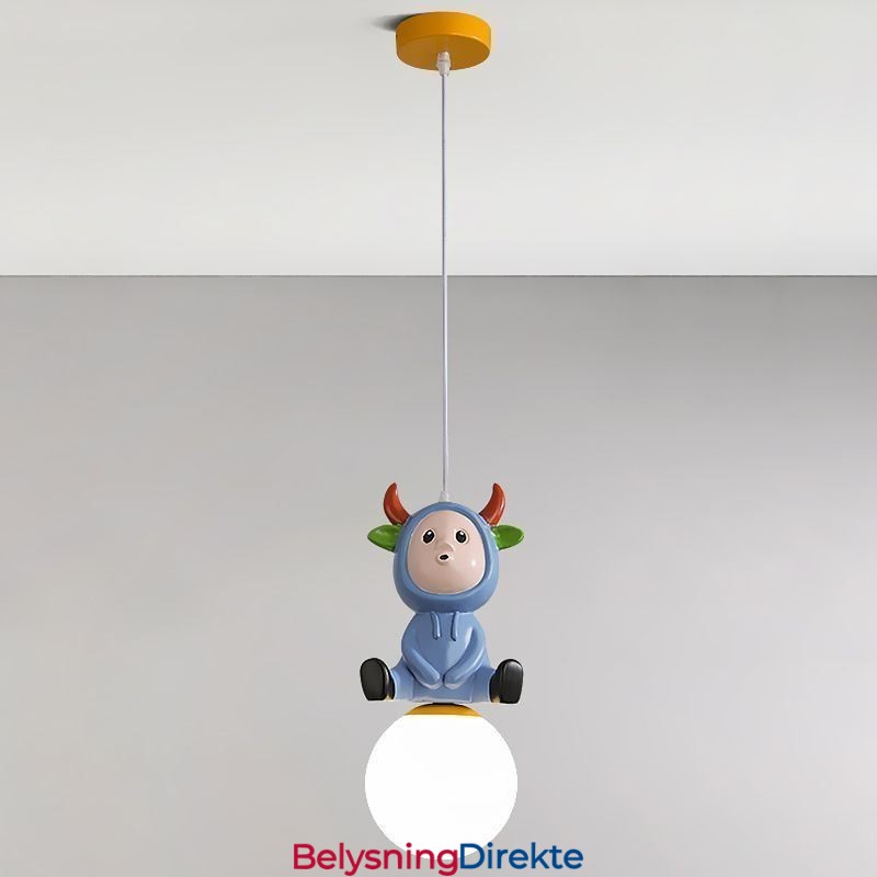 Pendellampe Moderne Minimalistisk G9 Smijern Kaninkalv Harpiks Taklampe