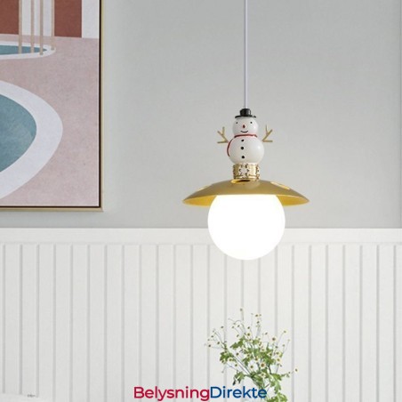 Moderne Pendellampe Enkel G9 Smijernsharpiks Snømann Taklampe