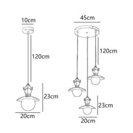 Moderne Pendellampe Enkel G9 Smijernsharpiks Snømann Taklampe