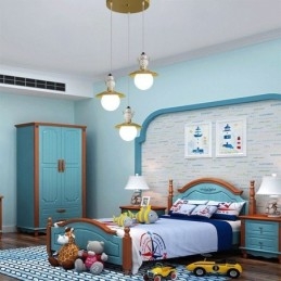 Moderne Pendellampe Enkel G9 Smijernsharpiks Snømann Taklampe