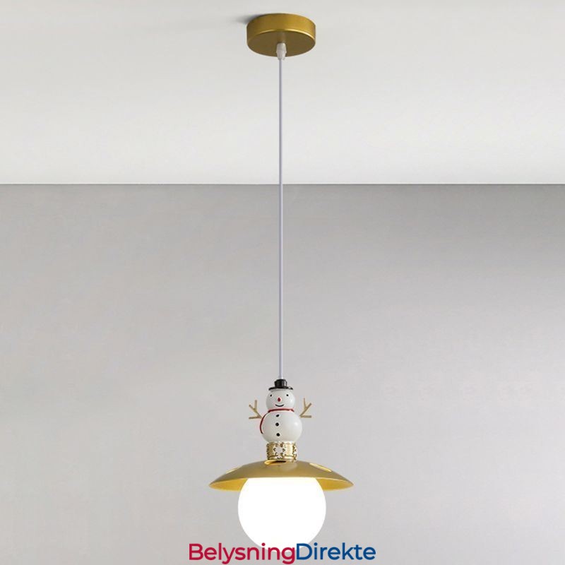 Moderne Pendellampe Enkel G9 Smijernsharpiks Snømann Taklampe