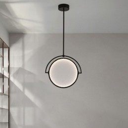 Nordisk Pendellampe Kreativ Smijernsringlampe