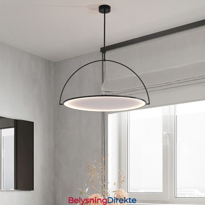 Nordisk Pendellampe Kreativ Smijernsringlampe